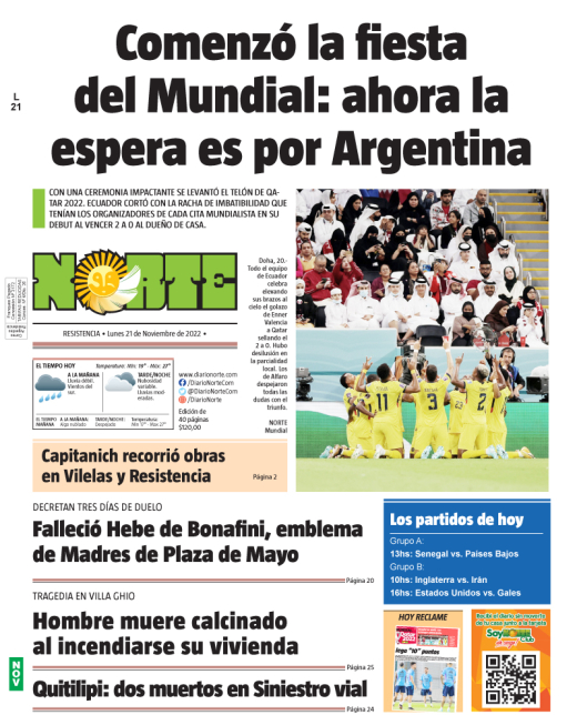 Edición 21-11-2022