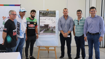 Obras en el autódromo y en el kartódromo entusiasman a figuras del deporte motor 