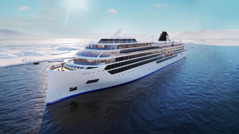 Una ola gigante golpeó a un crucero y murió una turista estadounidense