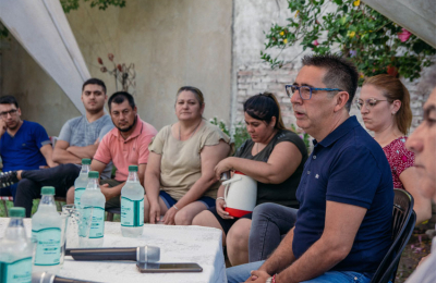 Gustavo Martínez propuso construir una "política de cercanía" con la gente