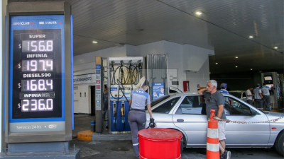 El aumento de los combustibles en febrero otra vez superará el 4 por ciento