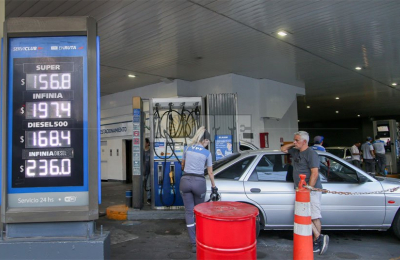 El aumento de los combustibles en febrero otra vez superará el 4 por ciento