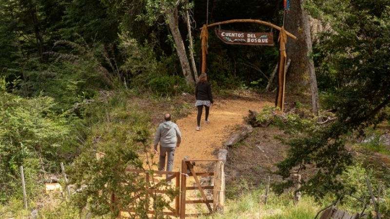 "Cuentos del Bosque", el paseo turístico que narra el pasado y presente del pueblo mapuche