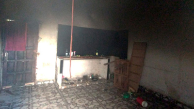 Un vecino habría incendiado la vivienda de una mujer por un parlante