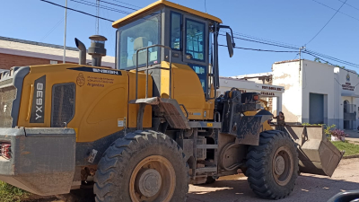 Charata: conducía una retroexcavadora del municipio en estado de ebriedad