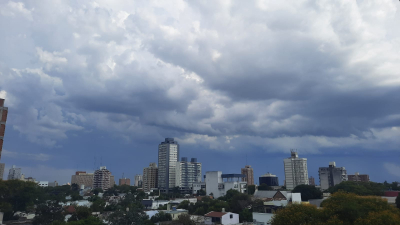Alerta amarilla por tormentas fuertes en cinco departamentos del Chaco