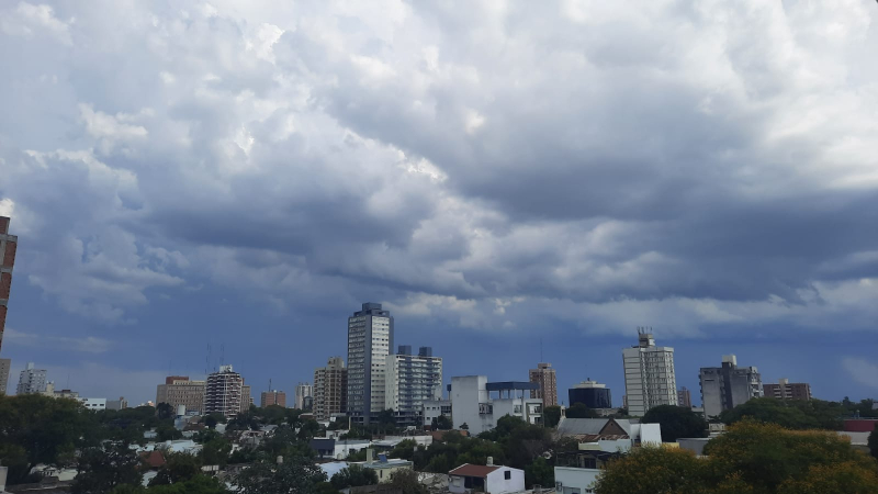 Alerta amarilla por tormentas fuertes en cinco departamentos del Chaco