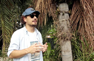 Lucas Pertile:"Creo que una buena obra de arte es aquella que despierta una pregunta"