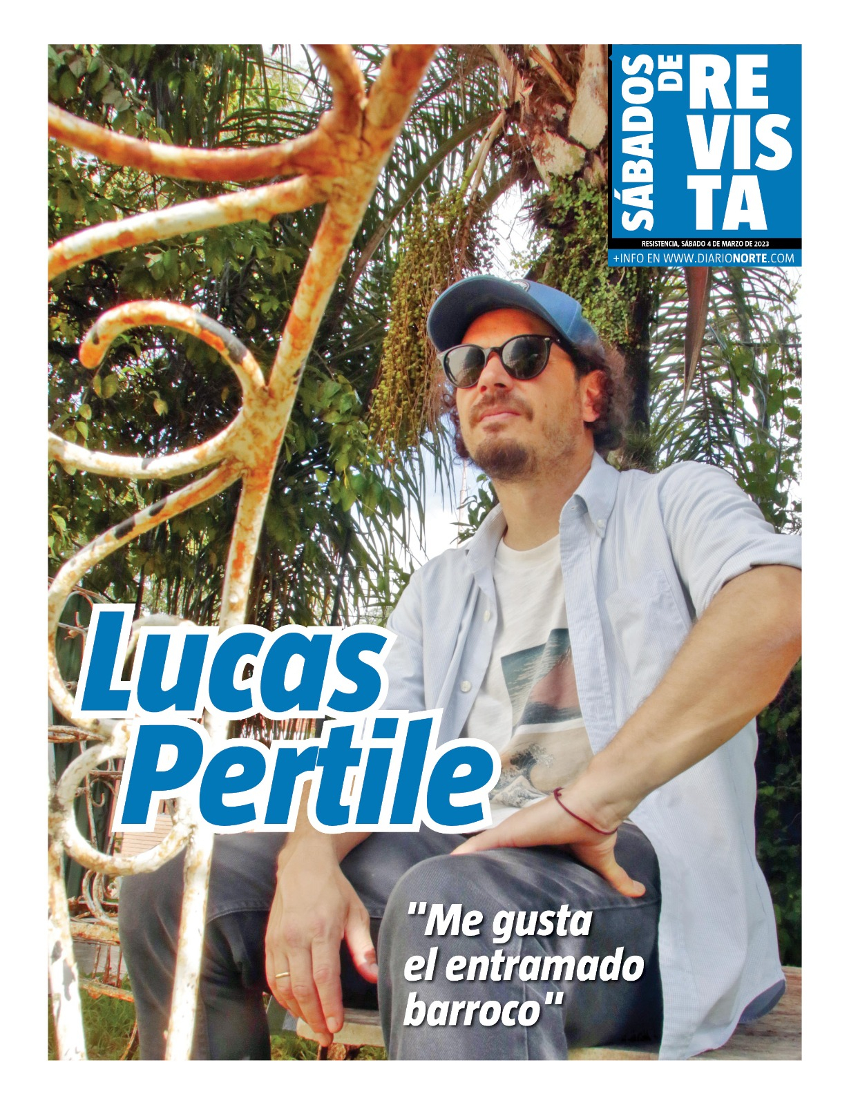 Lucas Pertile: "Me gusta el entramado barroco"