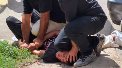 Intentó robar frente a cientos de niños y fue reducido por custodios del fiscal Sabadini