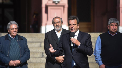 Amplio apoyo de los gremios a la iniciativa de Massa para que 600 mil trabajadores dejen de pagar Ganancias
