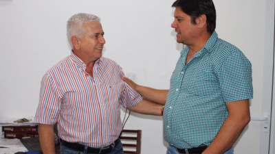 Polini expresó su apoyo a la lucha contra el negocio narco en Quitilipi