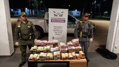 Viajaba en un colectivo desde Buenos Aires con más de 11 millones de pesos