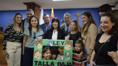 Aprobaron la ley del régimen legal, integral, inclusivo y no discriminatorio para personas con talla baja