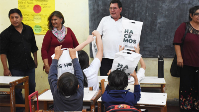 En lo que va del año, el Municipio entregó útiles a más de 25.000 estudiantes