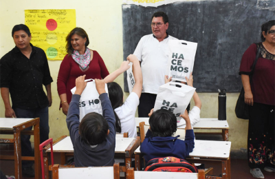 En lo que va del año, el Municipio entregó útiles a más de 25.000 estudiantes