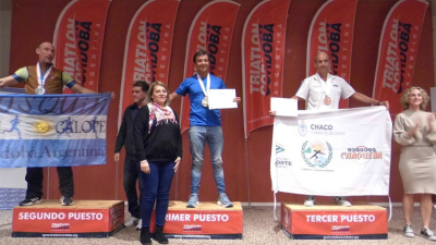 Triatletas chaqueños en el podio del Argentino