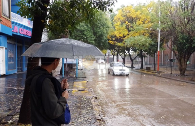 Un domingo lluvioso dio fin a varios días de precipitaciones