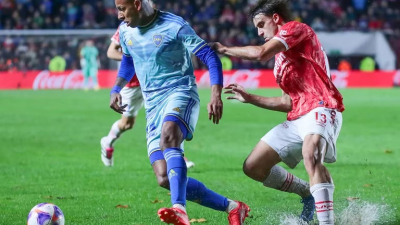 Merentiel le dio el triunfo a Boca ante Argentinos