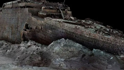 Tecnología 3D: lograron reconstruir los restos del Titanic