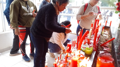 Fieles de Santa Rita le rinden tributo en Puerto Tirol