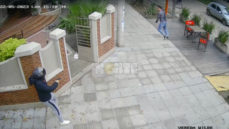 Inseguridad: persecución, tiros y 800 mil pesos robados en pleno centro
