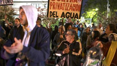 Montevideo solo tiene reservas de agua para diez días