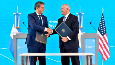 Argentina firmó con Estados Unidos un convenio para el intercambio de información fiscal