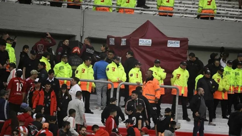 Muerte del hincha de River: la fiscalía investiga el hecho como un "accidente"