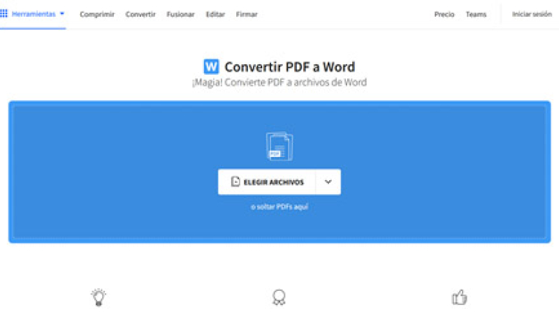 Cómo pasar de PDF a WORD: así puedes hacerlo online y sin programas