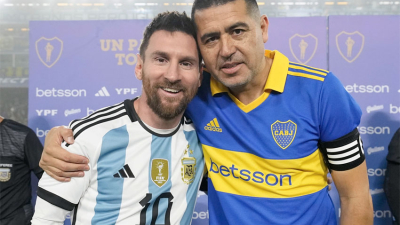 Ovación de La Bombonera para Lionel Messi