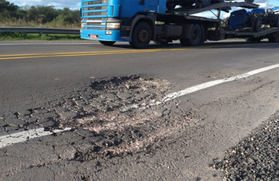 Transportistas y comerciantes del interior piden por la repavimentación de la ruta 16