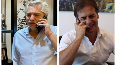 Fernández le ofreció una planta potabilizadora y personal a Lacalle Pou, pero no fueron aceptados