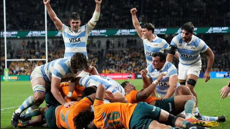 Los Pumas y un importante triunfo sobre Australia en el Rugby Championship