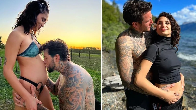 Nació la hija de Alex Caniggia y Melody Luz: "Bienvenida emperatriz"