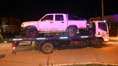 Un hisopo dió positivo a sangre humana en la camioneta de César Sena