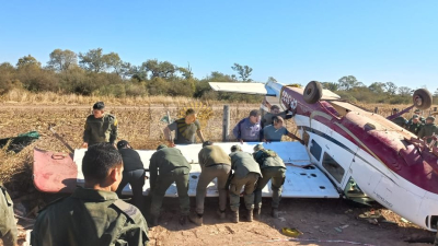 Encontraron el GPS del avión narco en Avia Terai en una construcción abandonada
