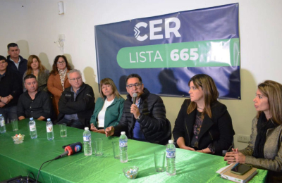 Gustavo Martínez: "El frente CER convoca a todos los sectores sin distinciones"