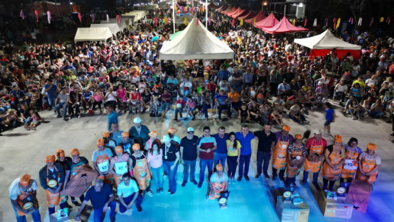 Más de diez mil personas asistieron al Festival del Chipá Cuerito y la Torta Parrilla