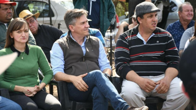 Zdero con productores: "Vamos a ser aliados del campo"