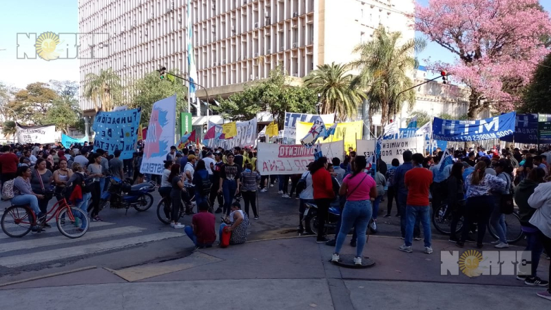 Martes complicado para transitar por el microcentro de Resistencia