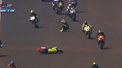 Tragedia en el motociclismo de Brasil: murieron dos pilotos tras un escalofriante accidente