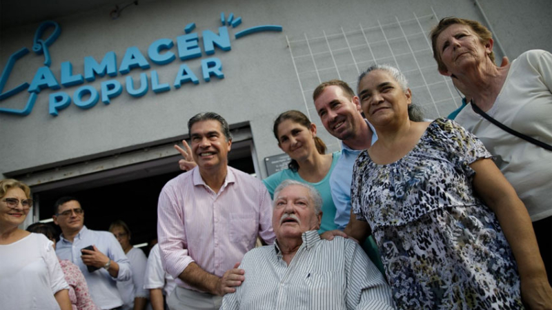 Margarita Belén: el gobernador inauguró múltiples obras