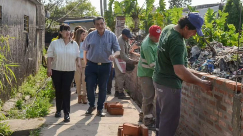 Valoración positiva para programa que combina aportes estatales y de vecinos