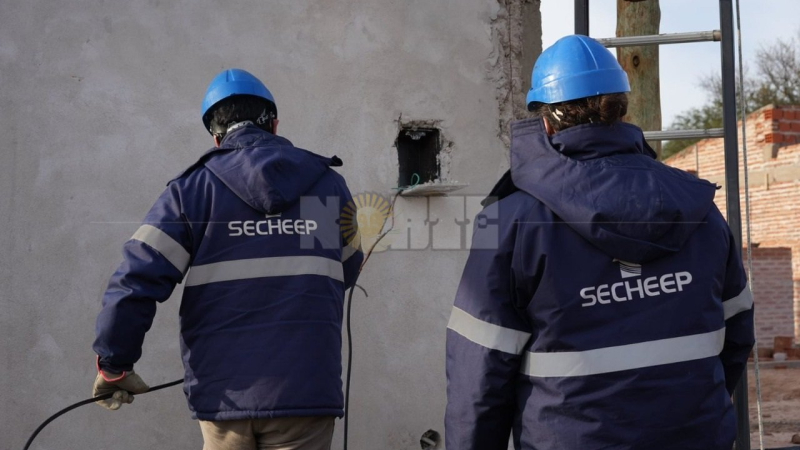 Unos 300 trabajadores de Secheep llevan adelante una medida de fuerza