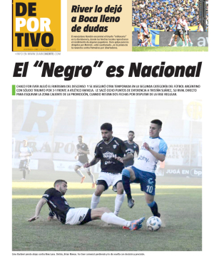 El "Negro" es Nacional