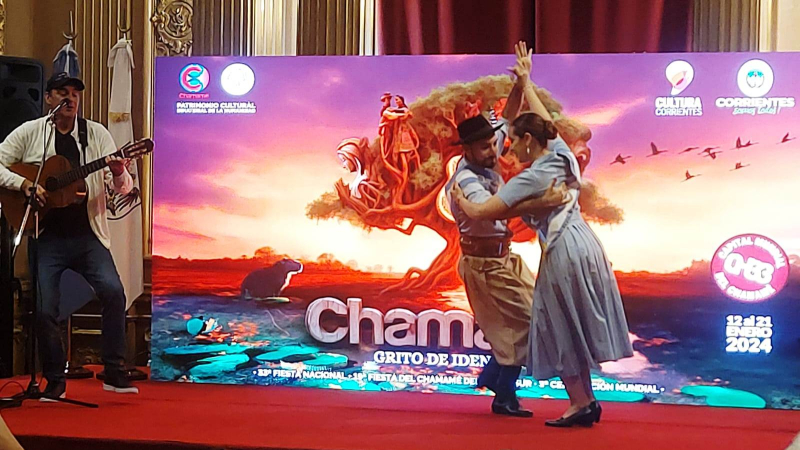 El chamamé correntino sonó fuerte en Buenos Aires