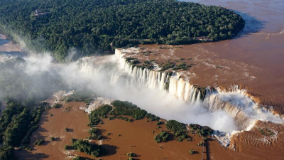 Cierran las Cataratas del Iguazú por el alerta meteorológico