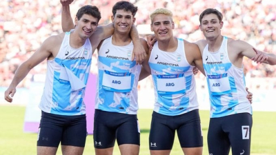Histórico bronce para el atletismo argentino