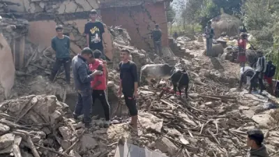 Terremoto en Nepal deja al menos 56 muertos y decenas de heridos